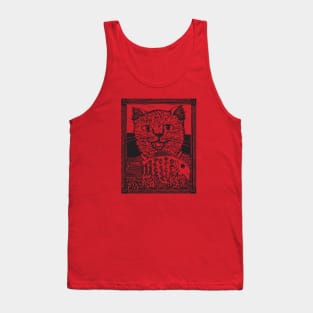 Cats gone fishing Tank Top